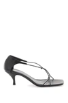 Totême Toteme Woman Sandals Black Size 8 Leather