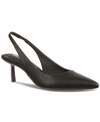 On 34th Women's Baeley Slingback Pumps, Created For Macy's In Black