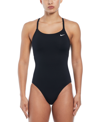 NIKE WOMEN'S LACE UP BACK ONE-PIECE SWIMSUIT