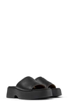 Camper Tasha Slide Sandal In Black