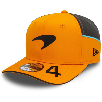 New Era Lando Norris Orange Mclaren F1 Team Driver 9fifty Adjustable Hat