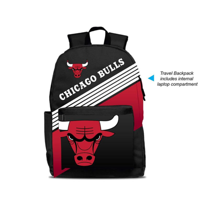 Mojo Kids' Chicago Bulls Ultimate Fan Backpack In Black,red