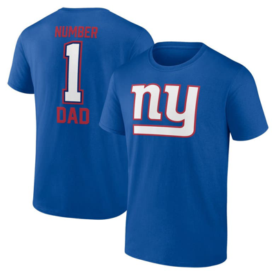 Fanatics Branded Royal New York Giants Father's Day T-shirt