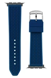 TED BAKER T-EMBOSSED SILICONE 22MM APPLE WATCH® WATCHBAND