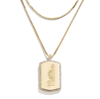WEAR BY ERIN ANDREWS X BAUBLEBAR PHILADELPHIA PHILLIES DOG TAG NECKLACE