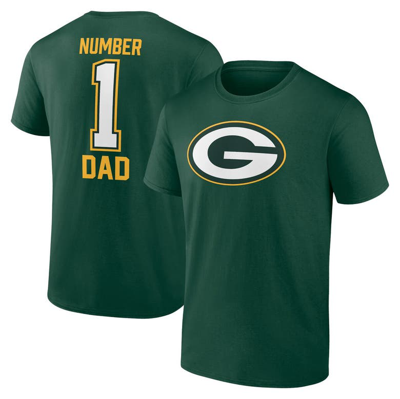 Fanatics Branded Green Green Bay Packers Father's Day T-shirt