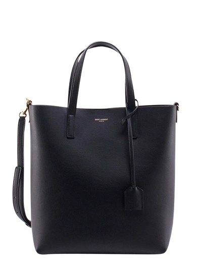Saint Laurent Shopping Bag In Nero