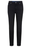 Hugo Boss Skinny-fit Jeans In Black Stretch Denim In Black