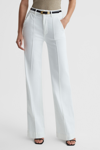 PAIGE PAIGE HIGH RISE WIDE LEG TROUSERS