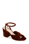 Loeffler Randall Fiamma Ankle Strap Sandal In Siena