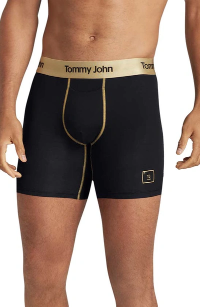 Tommy John Second Skin 6-inch Boxer Briefs In Gold