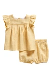 Yellow Silk Gingham