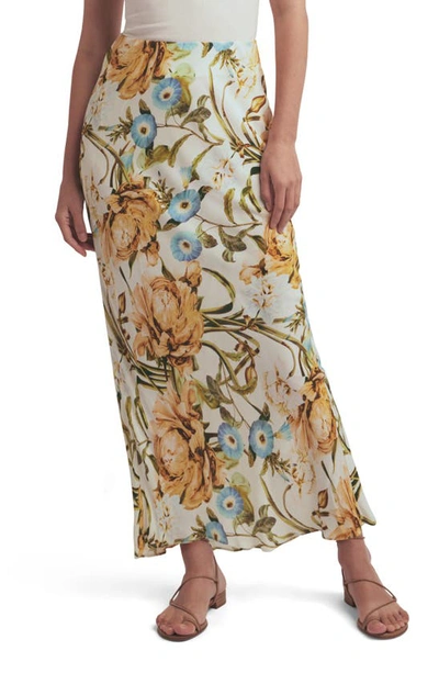Favorite Daughter The Gwen Floral Print Maxi Skirt In Botanical Tangle