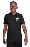 Nike Kids' Air Graphic T-shirt In Black