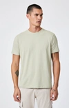 Mavi Classic Crew Neck T-shirt In Moonstruck In Green