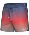 HUGO BOSS BOSS BY HUGO BOSS MEN'S COLOR GRADIENT 5.9" SWIM TRUNKS, CREATED FOR MACY'S