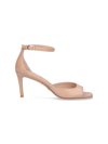 Stuart Weitzman Square-toe Sandals In Pink