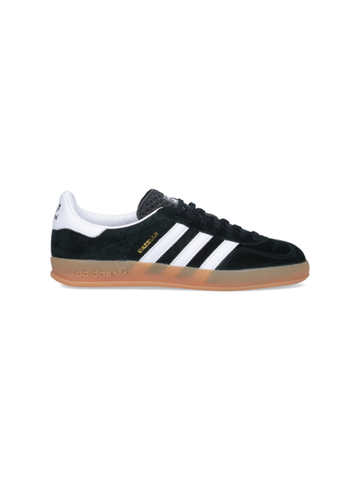 Adidas Originals Gazelle Indoor Sneaker In Core Black/ftwr White/core Black
