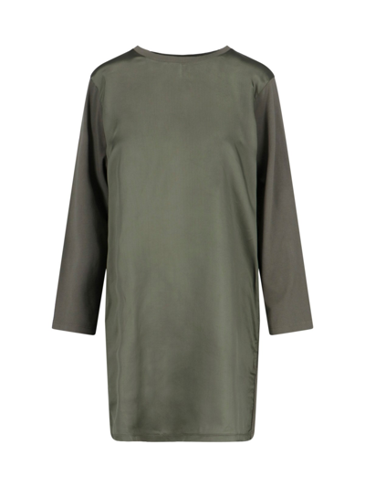 Aspesi T-shirt Dress In Green