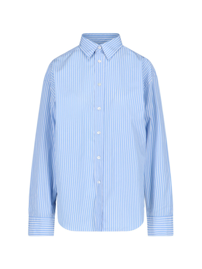 Finamore 1925 'oriana' Shirt In Light Blue