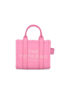 Marc Jacobs The Leather Mini Tote Bag In Pink