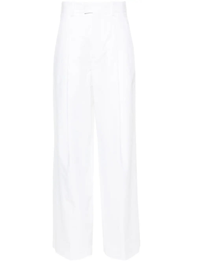Armarium High-waist Palazzo Trousers In White