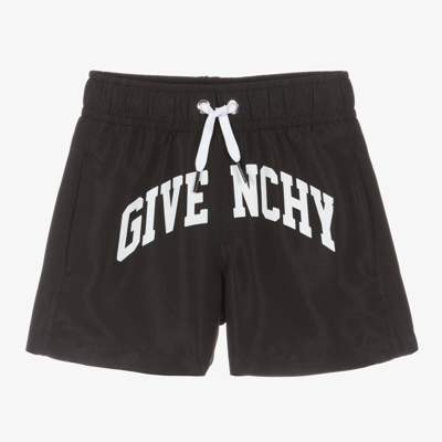 Givenchy Kids' Boys Black Swim Shorts