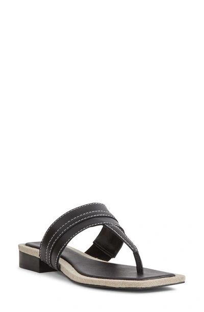 Reiss Quinn Flip Flop In Black