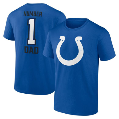 Fanatics Branded Royal Indianapolis Colts Father's Day T-shirt