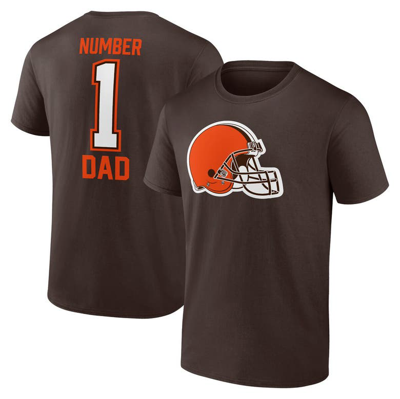 Fanatics Branded Brown Cleveland Browns Father's Day T-shirt