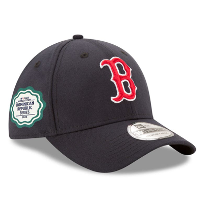 New Era Men's Navy Boston Red Sox 2024 Mlb World Tour: Dominican Republic Series 39thirty Flex Hat