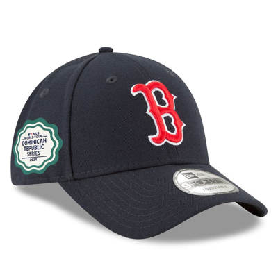 New Era Men's  Navy Boston Red Sox 2024 Mlb World Tour: Dominican Republic Series 9forty Adjustable H
