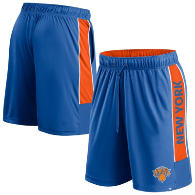 Fanatics Branded Blue New York Knicks Game Winner Defender Shorts