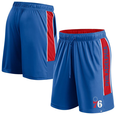 Fanatics Branded Royal Philadelphia 76ers Game Winner Defender Shorts