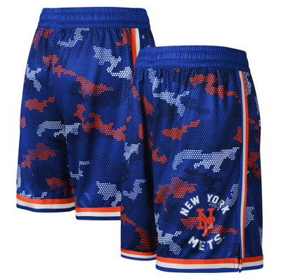 Outerstuff Kids' Youth Fanatics Branded Royal New York Mets Tech Runner Shorts