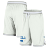 Nike Men's Cream Ucla Bruins Dna 3.0 Performance Shorts In White