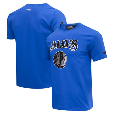 Pro Standard Men's  Royal Dallas Mavericks 2023 City Edition T-shirt