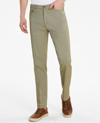 Tommy Hilfiger Men's Modern-fit Twill Pants In Olive Twill
