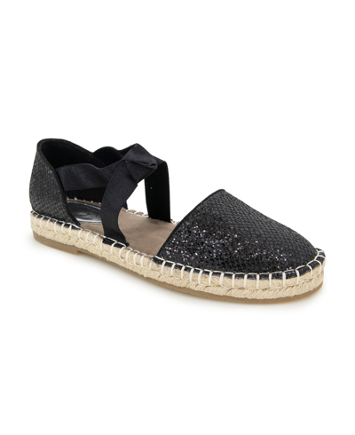 Kenneth Cole Reaction Women's Luna Espadrille Flats In Black