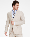 Tommy Hilfiger Men's Modern-fit Pure Linen Sport Coat In Tan