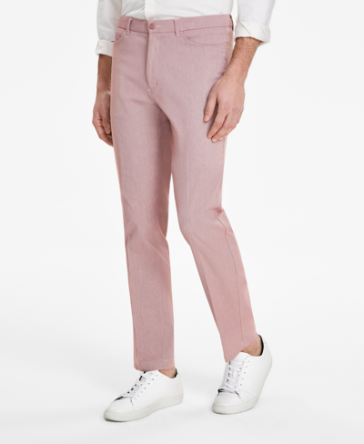 Tommy Hilfiger Men's Modern-fit Twill Pants In Rose Twill