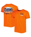 IMAGE ONE MEN'S ORANGE VIRGINIA CAVALIERS HYPERLOCAL T-SHIRT