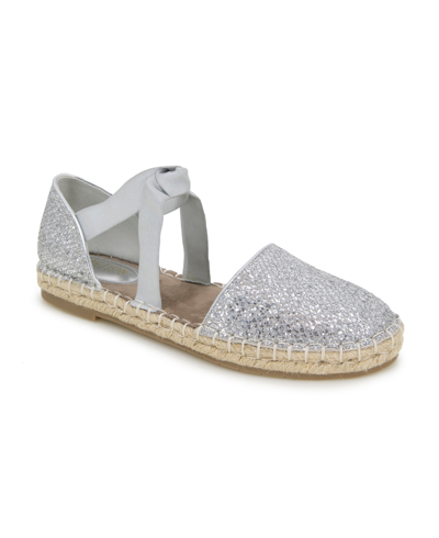 Kenneth Cole Reaction Women's Luna Espadrille Flats In Silver