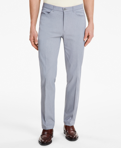 Tommy Hilfiger Men's Modern-fit Twill Pants In Light Grey Twill