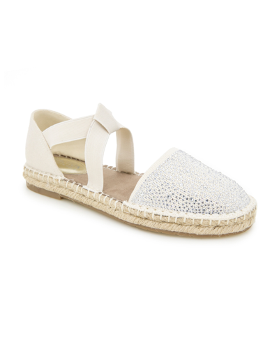 Kenneth Cole Reaction Women's Luna Espadrille Flats In Porcelain