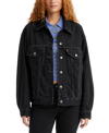 Levi's Levis X Outerknown Wellthread Trucker Jacket In Blue Cotton Denim In Road Less Traveled