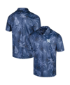 COLOSSEUM MEN'S COLOSSEUM ROYAL KENTUCKY WILDCATS BIG AND TALL PALMS POLO SHIRT