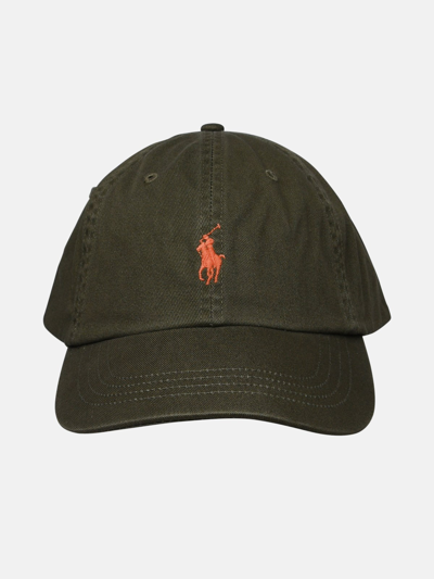 Polo Ralph Lauren Green Cotton Hat