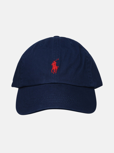 Polo Ralph Lauren Navy Cotton Hat