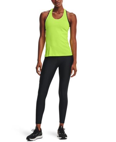 Under Armour Women's Heatgear High-rise Full Length Leggings In Black,white